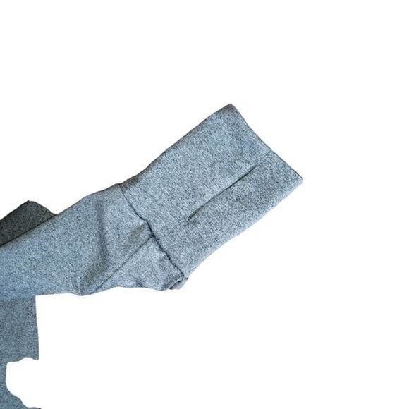 Athleta Women's Size XXS Grey Zip-Up Jacket Pockets Thumb Holes GUC - Picture 3 of 10